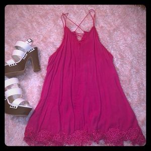 5 for $25❣️Hot Pink Dress/Coverup